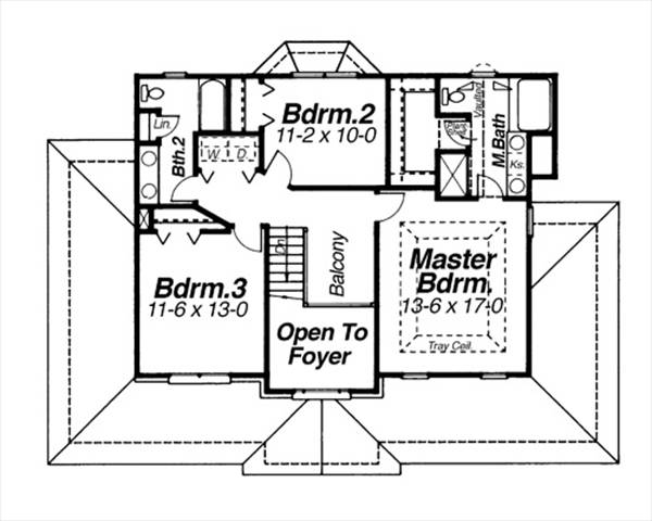 Second Floor image of ABERDEEN-A House Plan